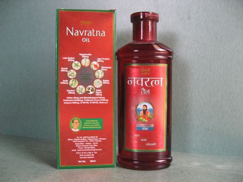 Himani navratna oil keeps scalp cool relieves stress headache prevent hair loss for sale