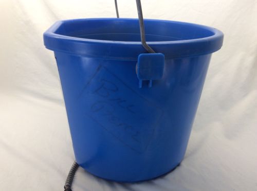 Heated Flat Back Bucket 5 Gallon