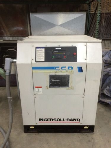 Ingersoll Rand IR Ssr-ep40se 40hp Rotary Screw Air Compressor Send Zip For Ship