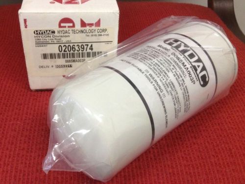 HYDAC TECHNOLOGY - Model #0085MA003P - Filter - NEW