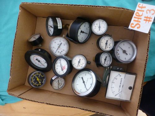 LARGE LOT of 15 gauges haenni wika psi riolet feet per minute riegler bar festo