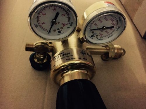 AGILENT 125 PSI BRASS MULTI-STAGE  REGULATOR 5183-4645