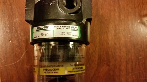 Speedaire/dayton filter regulator model no. 4z027 for sale