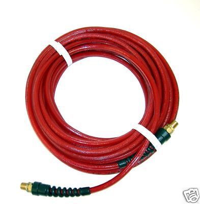 1/4&#034; x 25 ft red -  polyurethane air hose for sale