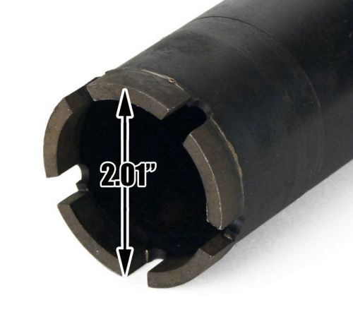 New 2&#034; Laser-Welded Wet Diamond Core Drill Bit Concrete Bore Rig