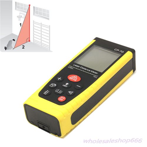 2015 new 70M Handheld Laser Rangefinder Distance Meter Volume Area Measure Tool