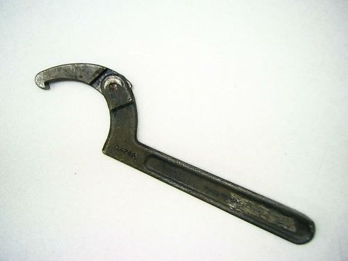 Proto Adjustable Hook Spanner 4-1/2 - 6-1/4&#034; 12&#034; OAL