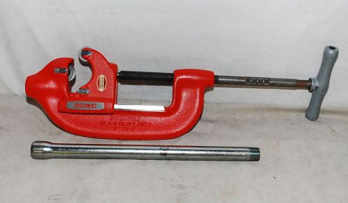 Ridgid 32840 Model No 4-S Heavy-Duty Pipe Cutter 2&#034;-4&#034; Pipe Capacity