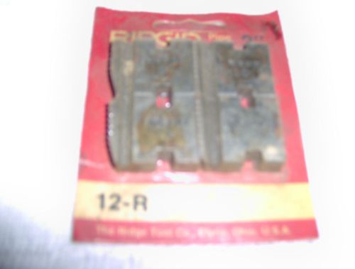 RIDGED PIPE DIE SET 2&#034; for 12-R threader