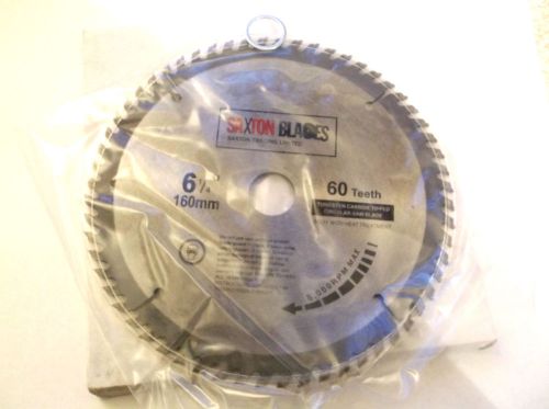 Saxton TCT Circular saw blade 160mm x 20mm x 60T for Festool TS55, Makita