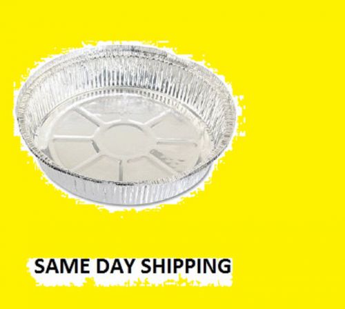 7&#034; ALUMINUM PANS  W/ 7&#034; FOIL LAMINATED LIDS QTY. 20 PIECES