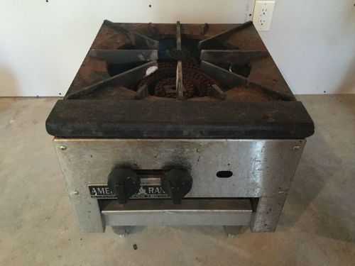 Stock Pot Range, Gas, Three Ring Burner