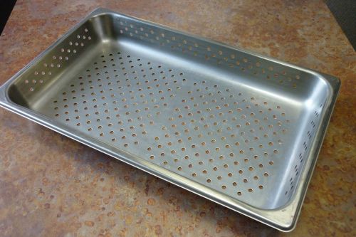 Polar Ware Full Size Steam Pan 2.5&#034; Deep P20122 Set of 4