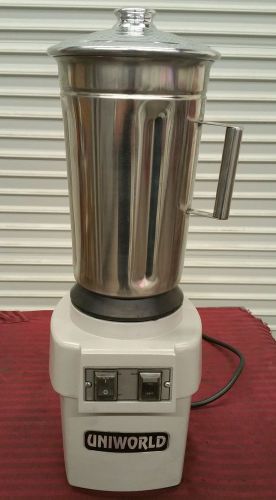 NEW 1 Gallon Food Blender Uniworld UTI-4AL #2255 Commercial Table Top Restaurant