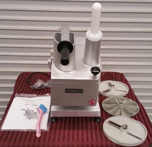 New food processor vegetable chopper cutter #2254 uniworld fp-300a commercial for sale