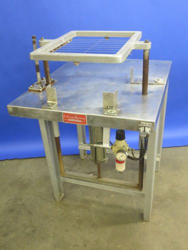 R. Howard Strasbaugh Stainless Pneumatic Cheese Cutter Cutting Machine / Slicer