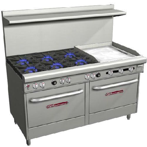 Southbend 4601DD-2GR Range, 60&#034; Wide, 6 Non-Clog Burners with Standard Grates (3