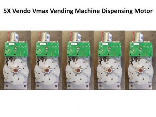 5x VENDO VMAX Soda Column Motor Models 540, 720, 570, and 840