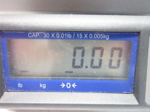 Mettler Toledo PS15 Postal Scale 30lb x 0.01lb (ABS Platter)