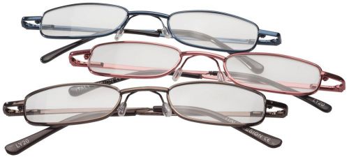 WalterDrake Colorful Metal Readers - 3-Pack, 3.00X 