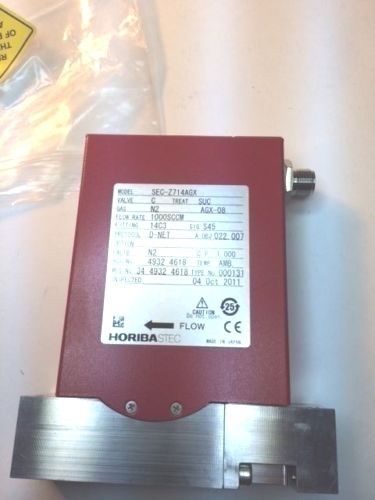 NEW HORIBA STEC SEC-Z714AGX DIGITAL MASS FLOW AMAT 0190-33207 As-Is/WARRANTY