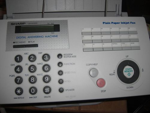 Sharp UX-A1000 Plain Paper Inkjet Fax&amp;Answering Machine