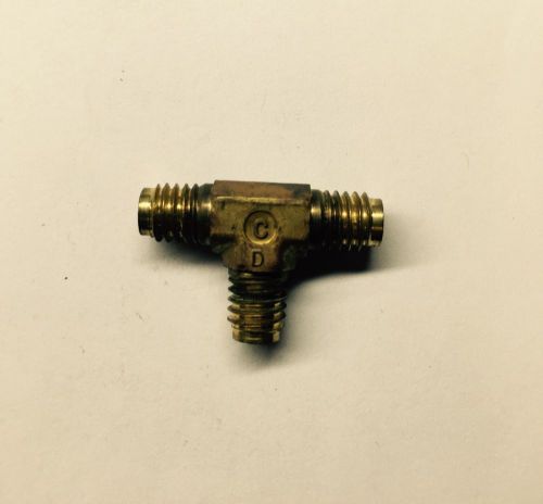 Swagelok Brass B-200-3 1/8&#034; Union Tee