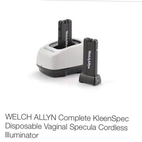 WELCH ALLYN Kleenspec Disposable Vaginal Specula Cordless Illuminator Sys