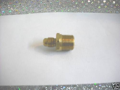 Brass Fitting Half Union  3/8 MPT x 1/4 Male Flare