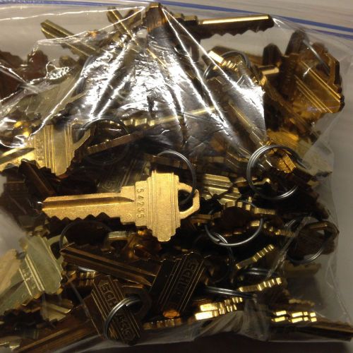 Schlage SC1 Pre Cut Keys Qty of 50 Pairs