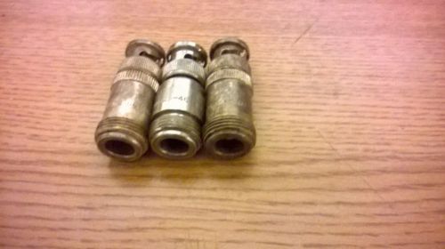 3 amphenol ug 349a/u coaxial adapters