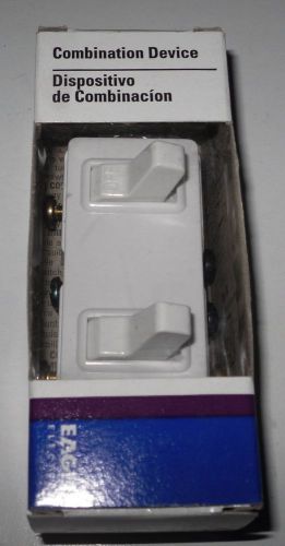 Eagle 3275W, Decorator Face, SP Quiet Switch &amp; 3-Way Quiet Switch, White