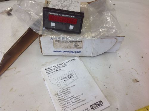 Precision digital  pd750-3-14 temperature meter panel display 115v tc/rtd. new for sale