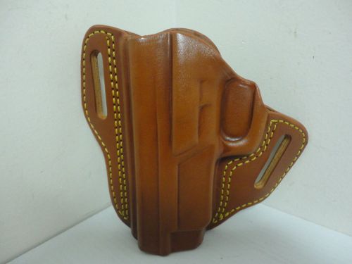 Gould &amp; Goodrich 800-250LH Gold Line Open Top Two Slot Holster  E71726D