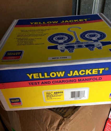 Yellow jacket manifold gauges for sale