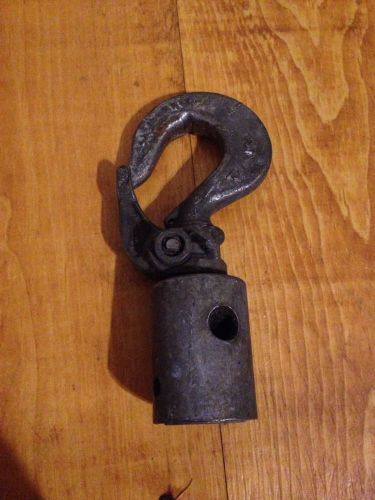 Crosby Swivel Hook Heavy Duty Industrial With Locking Latch Used