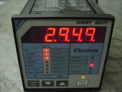 Gulton Gultan West 2071 Microtune Temperature Controller Control NEW