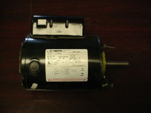 A.O. Smith Single Phase Motor 1/2 HP 115/230V 60Hz 825 RPM