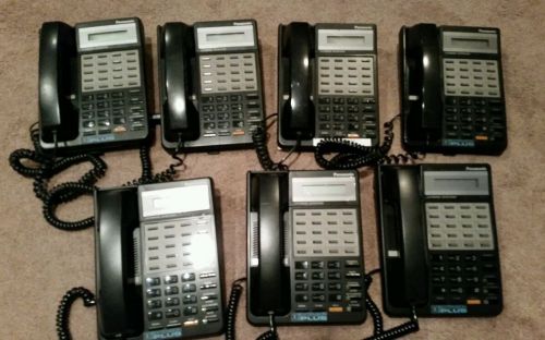Panasonic Hybrid System KX-T7030 business office phones lot of 7