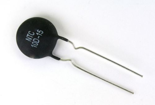 10pcs NTC 10D-15 Inrush Current Limiter Power Thermistors  10ohms 5Amp 15mm disk