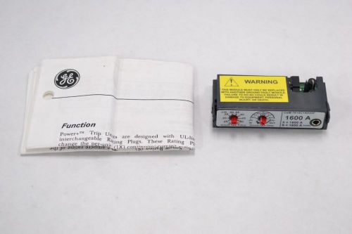 General electric ge tr16c1600gf plug trip unit 1600a amp circuit breaker b312024 for sale