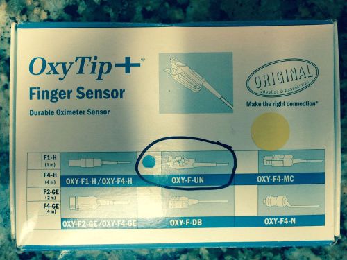 GE-ohmeda adult clip SpO2 sensor OXY-F-UN