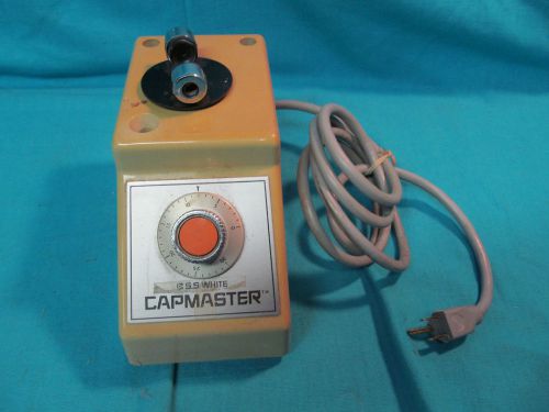 DENTAL S.S. WHITE CAPMASTER HIGH SPEED MIXING AMALGAMATOR