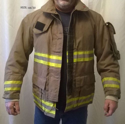 44x32 Jacket Coat Firefighter Bunker Fire Gear GLOBE GX-7