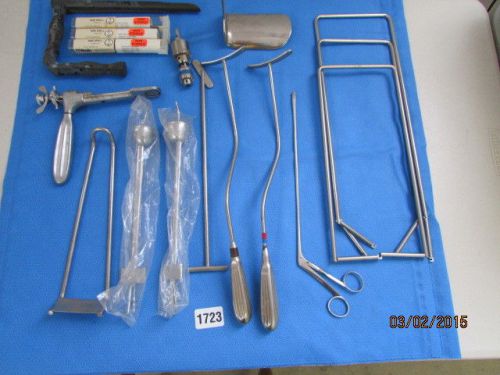 Surgical LOT ORTHO Mitek Stryker V Mueller Jarit Pilling Dittmar Wisap VET 1723