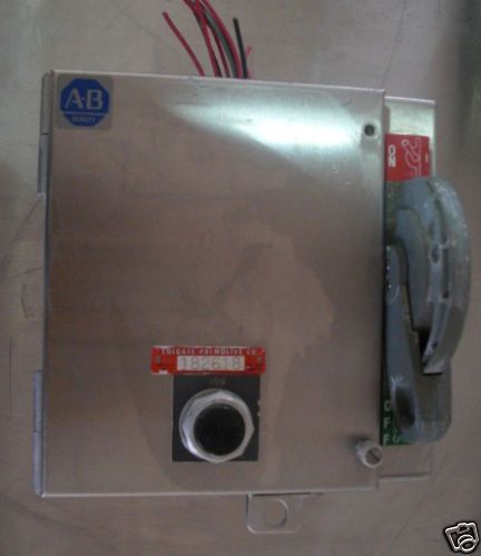 Allen Bradley Non Fuseable 30 amp Disconnect