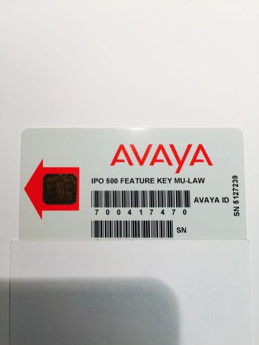 AVAYA IPO LICENSE VMAIL PRO 8 PORT!