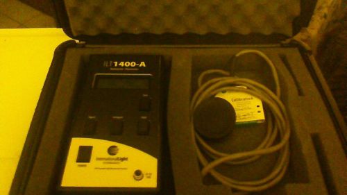 International Light Technologies IL1400A Photometer Radiometer IL1400