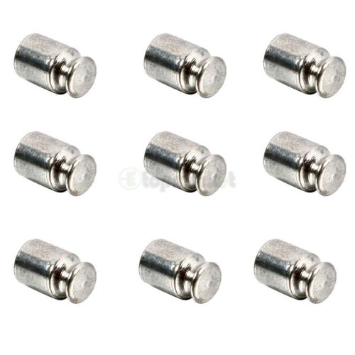 Lot 9 pcs 1g/gram chrome calibration weights for balance digital pocket scales for sale