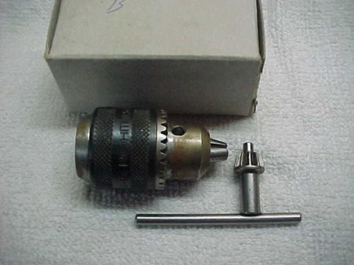 Unimat SL or DB Miniature Lathe Drill Chuck and Key